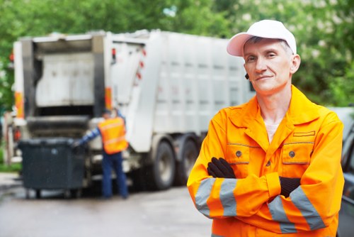 Garden clearance service in Bayswater - team removing garden debris